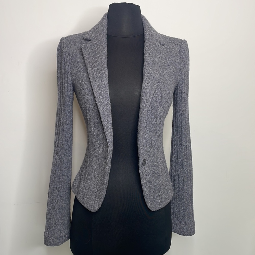 IIsli Grey Knit Cardigan